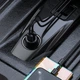 Адаптер автомобільний трансмітер BASEUS Wireless MP3 Car Charger T S-16 2USB 3.1A Black - зображення 5