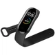 Ремінець для Xiaomi Mi Band 5 силіконовий Чорний BeWatch (1540601) - зображення 5
