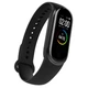Ремінець для Xiaomi Mi Band 5 силіконовий Чорний BeWatch (1540601) - зображення 3