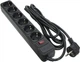 Мережевий фільтр Patron SP-1063 6 розеток 3 м Black (SP-1063) - зображення 1