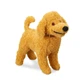 Собачка Френчі з мультфільму "Незвичайна Ненсі" 19 см Disney Frenchy Mini Bean Bag Plush 1235000441251P - зображення 1