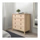 Комод с 5 ящиками IKEA (ИКЕА) BJÖRKSNÄS 90x90см береза (704.072.99) - изображение 2