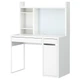 Письмовий стіл IKEA Мікке, білий, 105x50 см, 099.030.14 - зображення 1