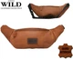 Шкіряна поясна сумка Always Wild WB-01-18564 світло коричнева - зображення 1