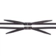 Очки для плавания тренировочные Mad Swim 042713 Black-Grey - изображение 4