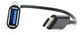Kabel Cablexpert OTG USB 2.0 A-żeński/Type-C 0.2 m (AB-OTG-CMAF2-01) - obraz 2