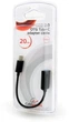 Kabel Cablexpert OTG USB 2.0 A-żeński/Type-C 0.2 m (AB-OTG-CMAF2-01) - obraz 3