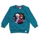 Свитшот Kids collection "Эльза и Анна" для девочки 92 см Бирюзовый 11860 - изображение 1