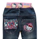Джинсы Baojia Hello Kitty для девочки 95 см Синие 7858 - изображение 6
