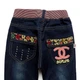 Джинсы Bear fashion для девочки 90 см Синие 7720 - изображение 4