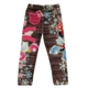Велюрові лосини Kids Wear для дівчинки 116 см Коричневі 11845 - зображення 2
