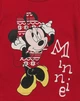 Лонгслив Mini Son baby Minnie Mouse для дівчинки 80 см Червоний 5951 - зображення 2