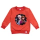 Свитшот Kids collection "Эльза и Анна" для девочки 98 см Коралловый 11867 - изображение 1