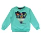 Свитшот Pitircik kids "Сердце" для девочки 86 см Бирюзовый 11214 - изображение 1