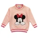 Свитер Wiibery Minnie Mouse для девочки 86-92 см Светло-розовый 12155 - изображение 1