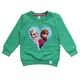 Свитшот Kids collection "Эльза и Анна" для девочки 92 см Зеленый 11862 - изображение 1