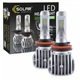 Светодиодные лампы LED SOLAR H11 CANBUS 12/24V 6500K 6000Lm 50W Cree Chip 1860 (8611) - изображение 1