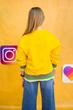 Свитшот Funnybear 158 см Желтый (2125000657400) - изображение 2