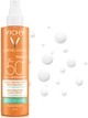 Солнцезащитный спрей Vichy Capital Soleil Beach Protect Anti-Dehydration Spray SPF 50+ с гиалуроновой кислотой, против обезвоживания кожи+ защита от соли и хлора 200 мл (3337875648561) - изображение 3