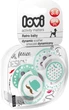 Пустышка Lovi Retro Baby силиконовая динамическая 3-6 мес 2 шт (22/804boy) - изображение 1