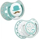 Пустышка Lovi Retro Baby силиконовая динамическая 3-6 мес 2 шт (22/804boy) - изображение 2