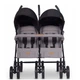 Прогулочная коляска для двойни EasyGo Comfort Duo 2019 grey fox Серая (9318) - зображення 2