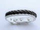 Ошейник для собаки кожаный с плетением Lockdog, Д 30-40 см (ld080_M) - изображение 3