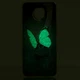 Силиконовый (TPU) чехол Deexe LumiCase для Xiaomi Redmi Note 9 Pro / Note 9 Pro Max / Note 9s - Blue Butterfly - изображение 3
