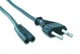 Кабель питания Atcom (16134) 220в 1,8м 2pin 0,5мм2 (не для БП) - изображение 1