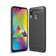 Силіконовий (TPU) чохол UniCase Carbon для Samsung Galaxy M20 (M205) - Black - зображення 1