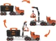 Zestaw do gry Smoby Toys Black+Decker Truck z narzędziami, walizką, dźwigiem i akcesoriami (360175) - obraz 3