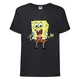 Футболка Спанч Боб 32 (Sponge Bob) черная - изображение 1