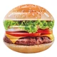 Надувной плотик Intex 58780 Гамбургер (145 x 142 см) Hamburger Island - изображение 1