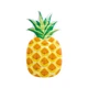 Надувний пліт Intex 58761 Ананас (216x124 см) Pineapple Mat - зображення 1