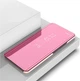 Чехол Mirror для Huawei P Smart Plus / Nova 3i / INE-LX1 книжка зеркальный Clear View Rose - изображение 3