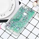 Чехол Glitter для Xiaomi Redmi 4x / 4х Pro Бампер Жидкий блеск бирюзовый - изображение 5