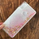 Чохол Glitter для Xiaomi Redmi Note 7 / Redmi Note 7 Pro Бампер Рідкий блиск зірки Рожевий Без бренду - зображення 2