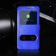 Чехол Window для Samsung Galaxy J3 2016 / J320 / J320H книжка с окошком Blue - изображение 2