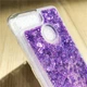 Чехол Glitter для Xiaomi Redmi 6A Бампер Жидкий блеск Фиолетовый - изображение 6