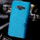Чехол Clover для Samsung Galaxy J7 2015 / J700 книжка кожа PU с визитницей голубой - изображение 2