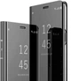 Чехол Mirror для Samsung Galaxy J7 Neo J701 книжка зеркальный Clear View Black - изображение 2