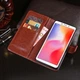 Чехол Idewei для Xiaomi Redmi 6 книжка кожа PU коричневый - изображение 1
