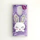 Чехол Glitter для Xiaomi Redmi Note 4x / Note 4 Global Version бампер жидкий блеск Заяц Фиолетовый - изображение 1