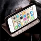 Чехол Clover для iPhone 5 / 5s / SE Книжка кожа PU Gray - изображение 4