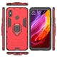 Чохол Iron Ring для Xiaomi Mi Max 3 броньований бампер Броня Red Без бренду - зображення 4