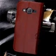 Чехол Clover для Samsung Galaxy J7 2015 / J700 книжка кожа PU с визитницей коричневый - изображение 2