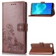 Чохол Clover для Huawei Y5 2018 / Y5 Prime 2018 / DRA-L21 книжка шкіра PU коричневий Без бренду - зображення 1