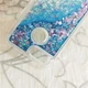 Чохол Glitter для Xiaomi Redmi 6A Бампер Рідкий блиск Синій Без бренду - зображення 8