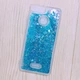 Чохол Glitter для Xiaomi Redmi 6A Бампер Рідкий блиск Синій Без бренду - зображення 9