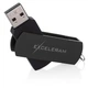 USB флеш накопитель eXceleram 64GB P2 Series Black/Black USB 2.0 (EXP2U2BB64) - изображение 2